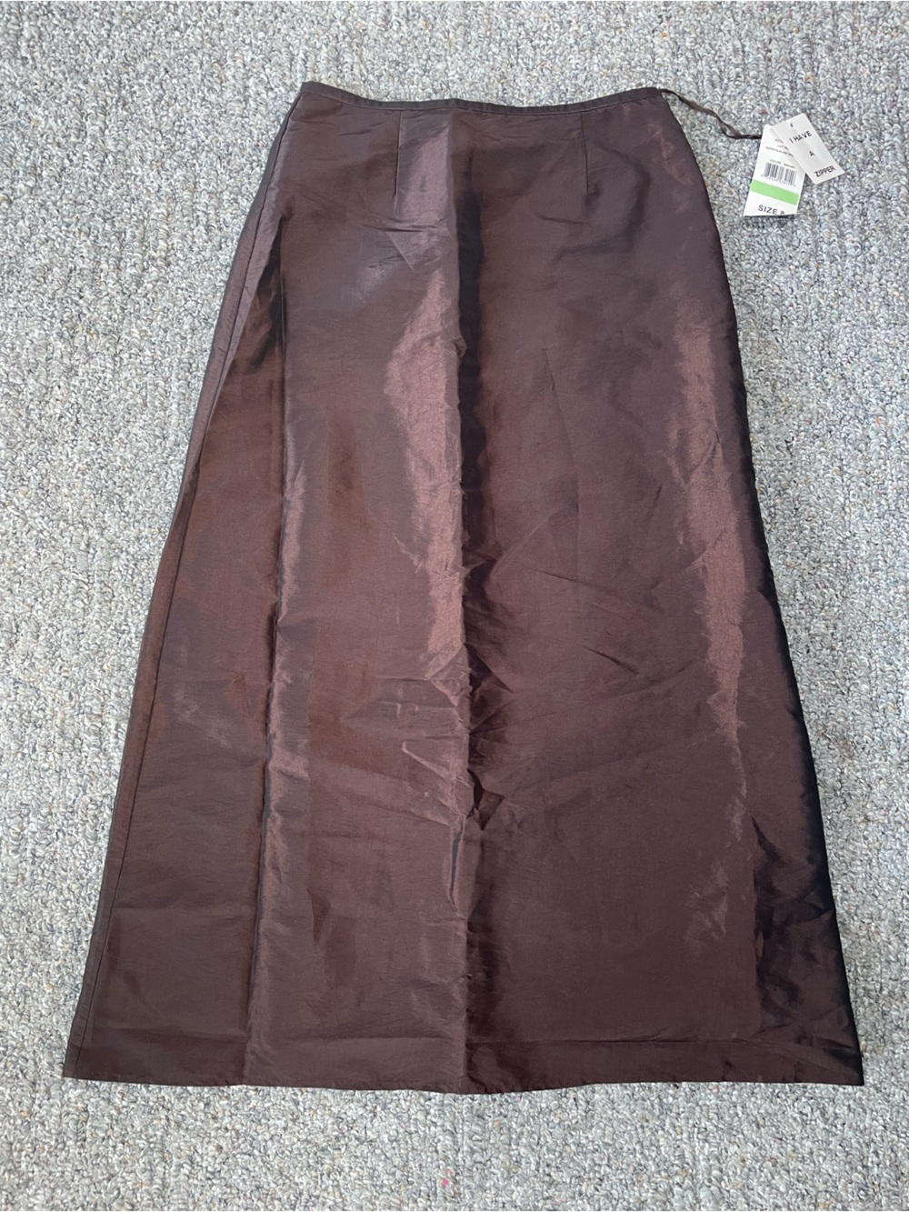 Vintage brown maxi skirt